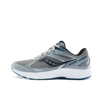 Saucony Cohesion 14 Low Top Running Shoes Men's Gray Blue