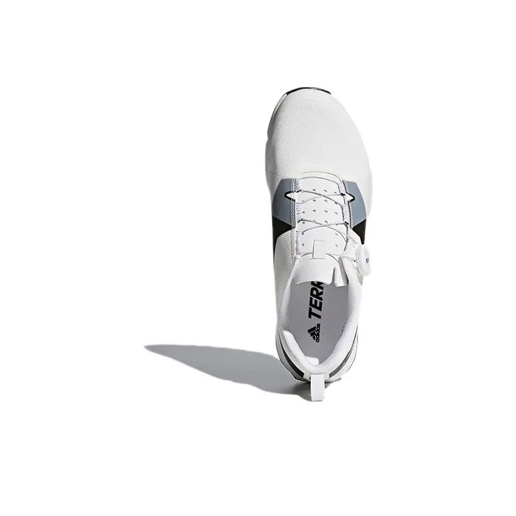 Adidas Terrex Two Boa Wear-Resistant Low-Top Trekking Shoes Men's White Black-4