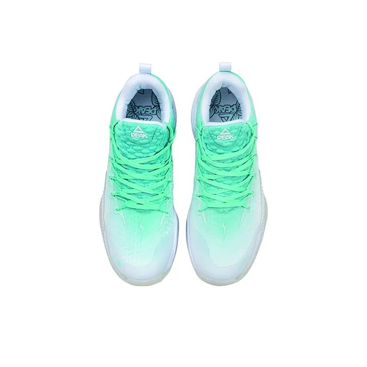 PEAK Basketball Shoes Unisex Low Top Dreamy Green-3