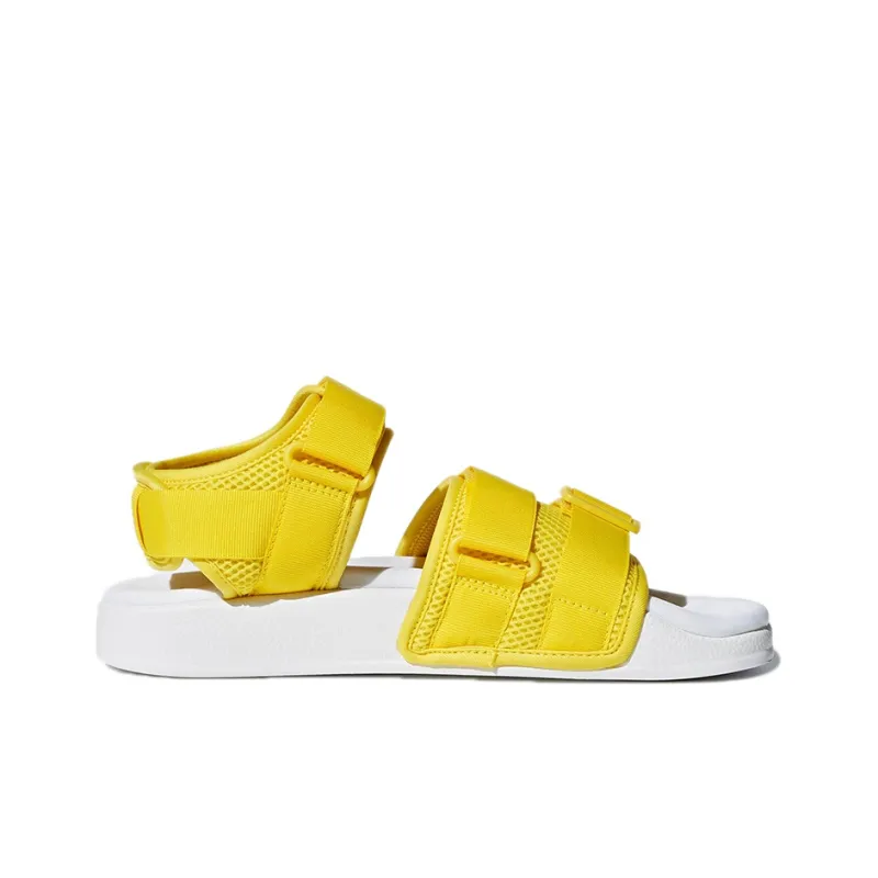 Adidas Originals Adilette 2.0 'Yellow White' Women's-1