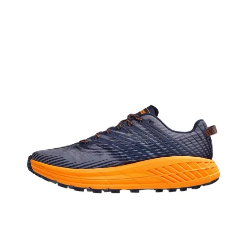 HOKA ONE ONE Speedgoat 4 Black Iris Marigold