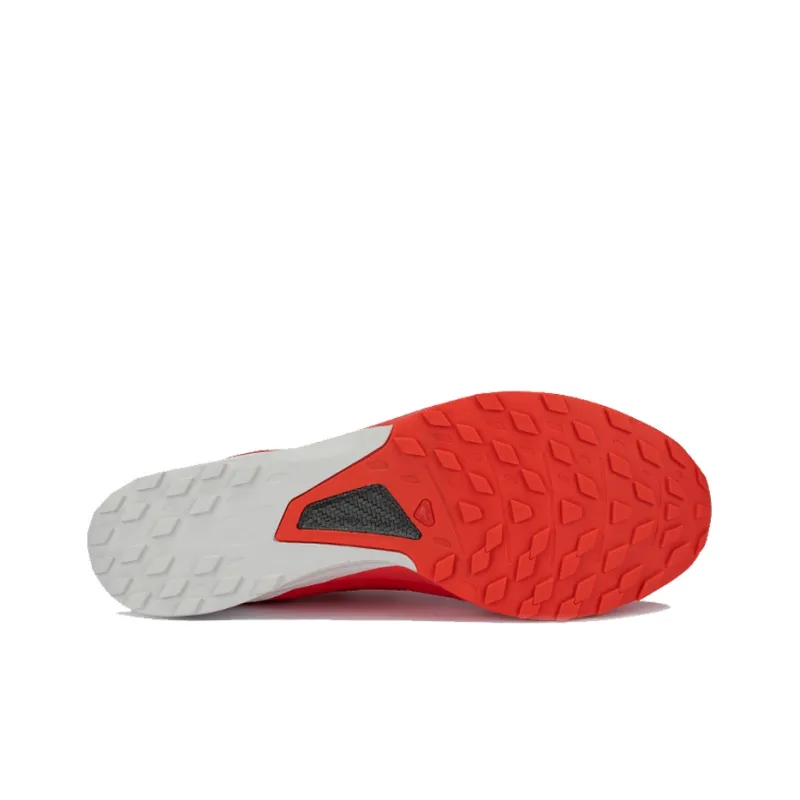 SALOMON Low Top Running Shoes Men's Red-4