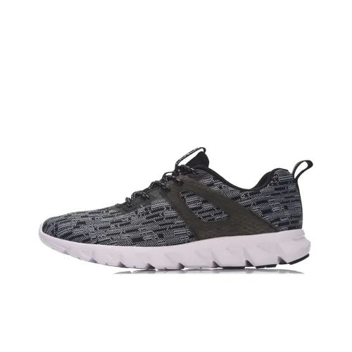 LINING Arc Element Running Shoes Unisex Low-Top Black/Grey