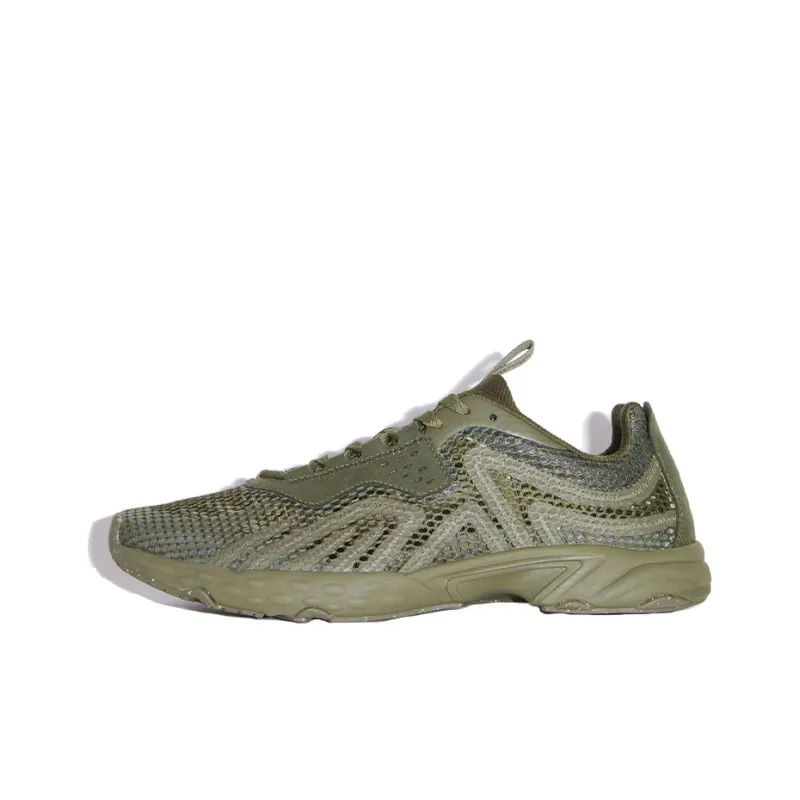 Acne Studios Low Top Athletic Shoes Men's Green-0