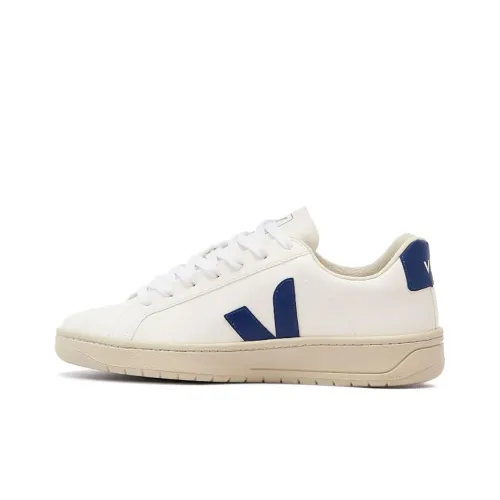 VEJA V-12 Leather Sneakers WMNS Skate shoes White/Blue