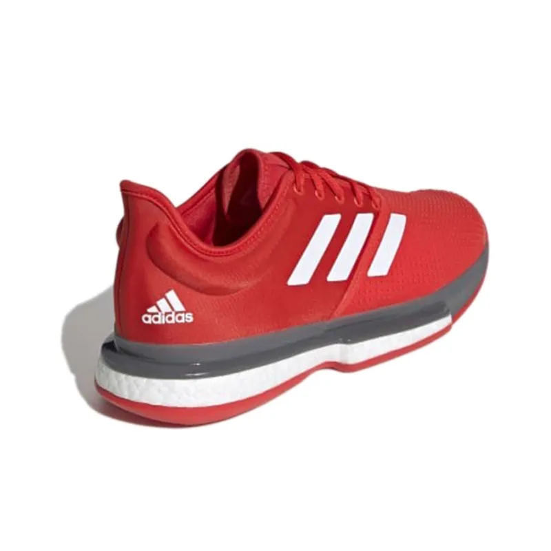 Adidas Solecourt Wear-Resistant Slip-Resistant Low-Top Tennis Shoes-3