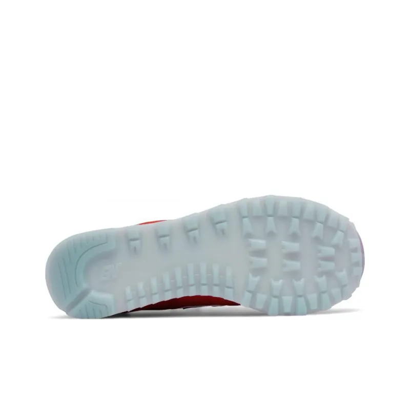 New Balance 574 Luxe Red Snakeskin Women's-3