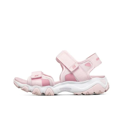 Skechers D'LITES 2.0 Beach Sandals Women's Light Pink