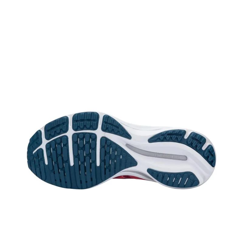 Mizuno Wave Rider 25 Waveknit 'Pink Blue White' Women's-4