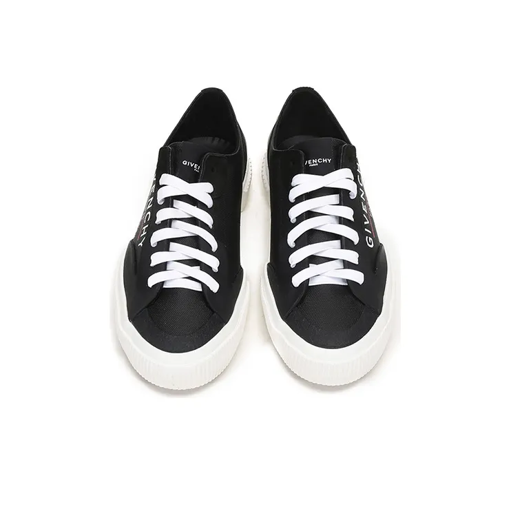 Givenchy Light Low Top Skateboard Shoes Men Black-3