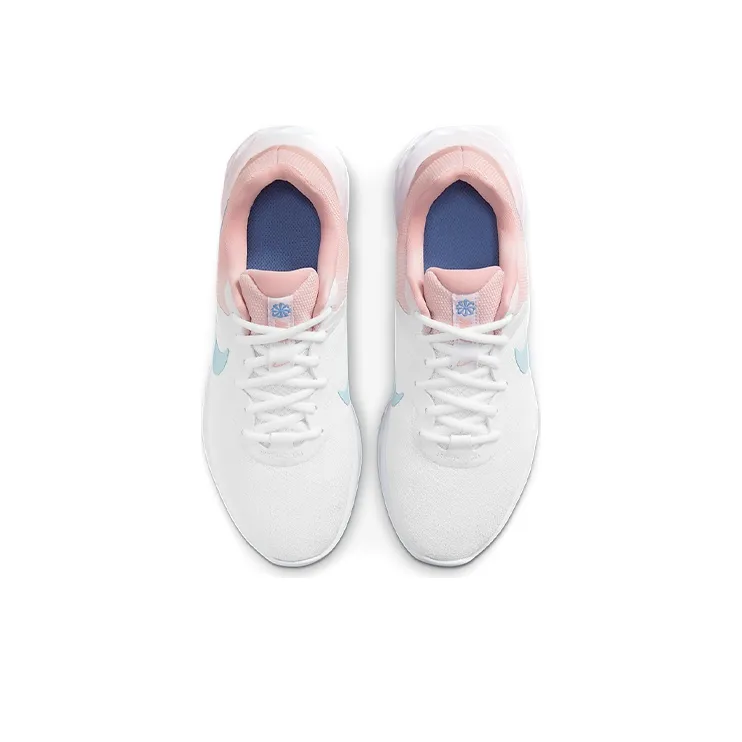 Nike Revolution 6 Nn Low Top Pink/White Women's-3