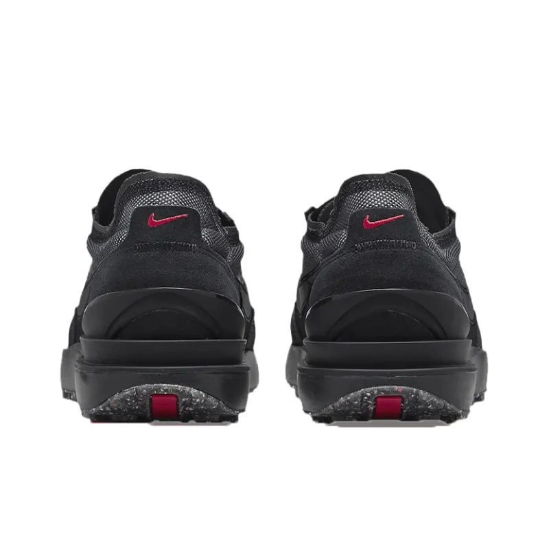 Nike Waffle One Black Grey Reflective-3