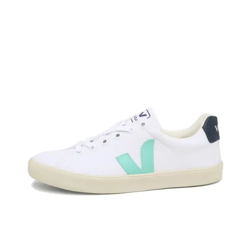 VEJA Esplar Skateboard Shoes Unisex Low-Top White/Green, Blue