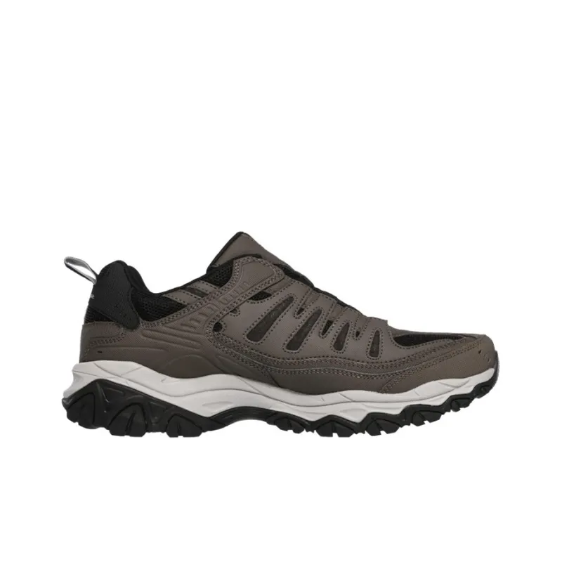 Skechers After Burn Running Shoes Men Low-Top Brown-1