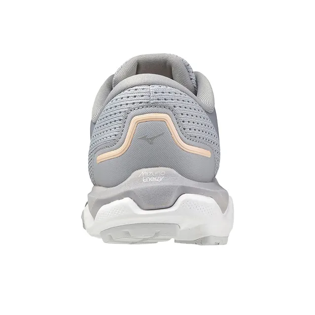 Mizuno Horizon 5 Wear-Resistant Low-Top Running Shoes Women's Gray White-3