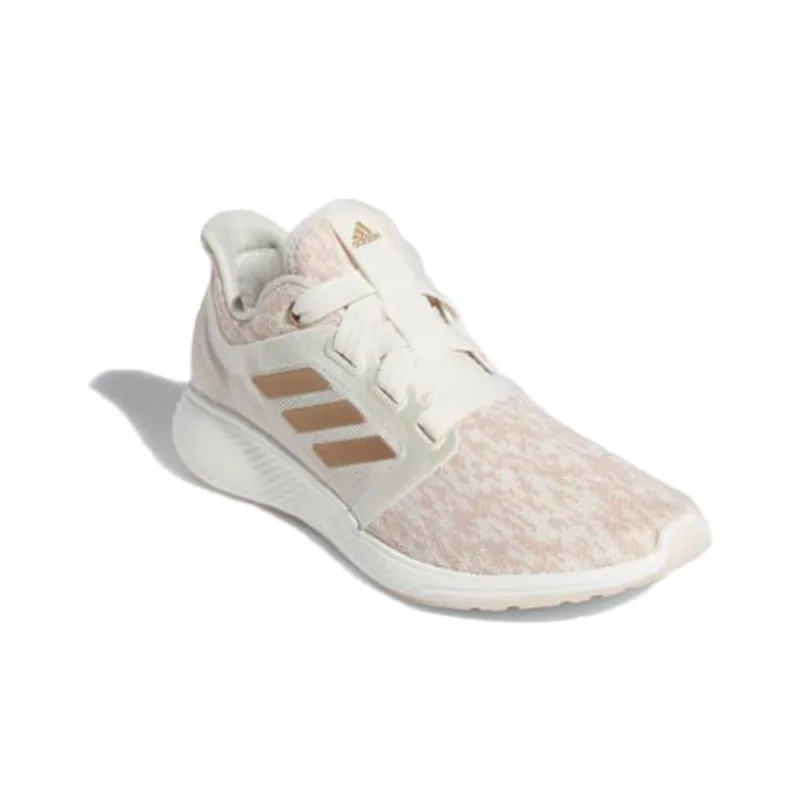 Adidas Edge Lux 3 Slip-Resistant Breathable Low-Top Running Shoes Women's Pink Gold-2