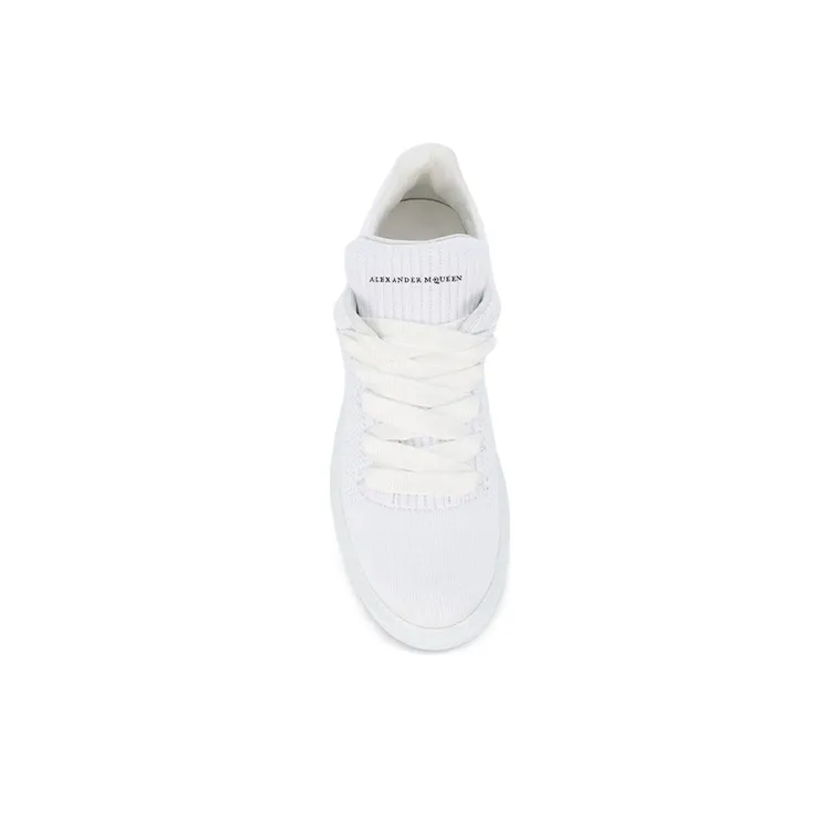 Alexander McQueen Oversized Mesh Sneaker 'Pure White' Women's-4