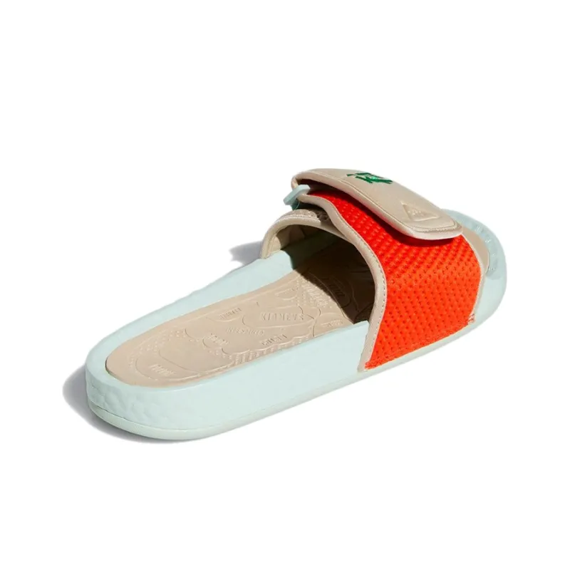 Adidas Pw Boost Slide Pharrell Nigo Friendship Pack Blue Red-3
