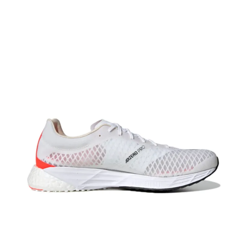 Adidas Adizero Adios Pro 'White Solar Red'-1
