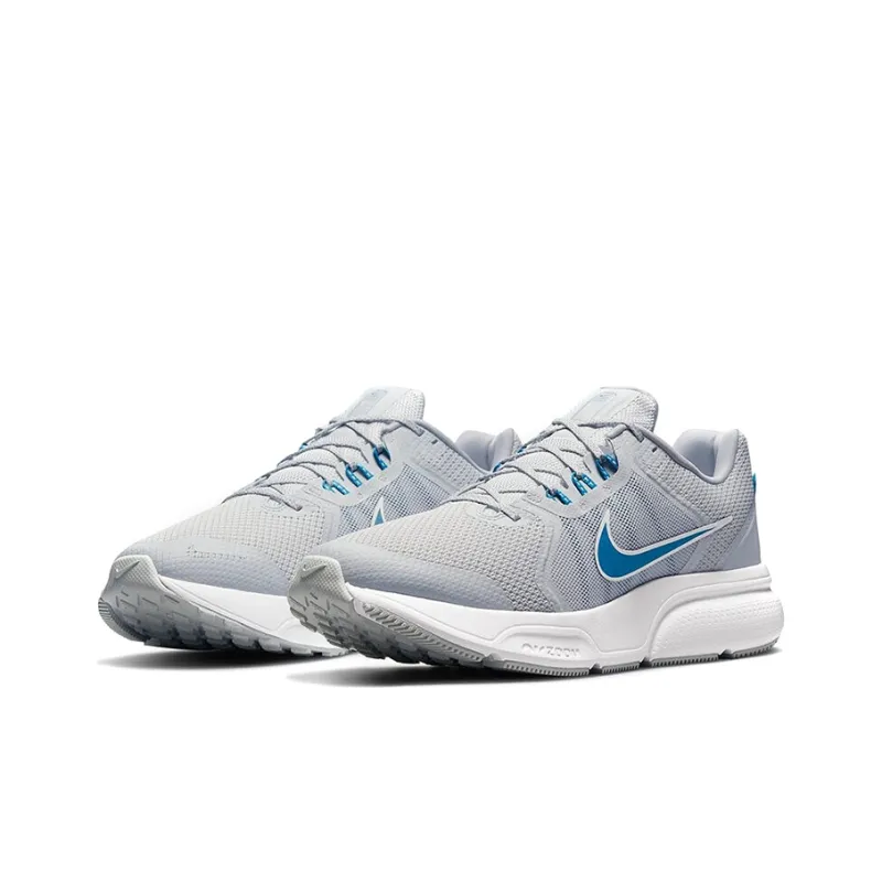 Nike Zoom Span 4 Low Top Grey/White/Blue-1