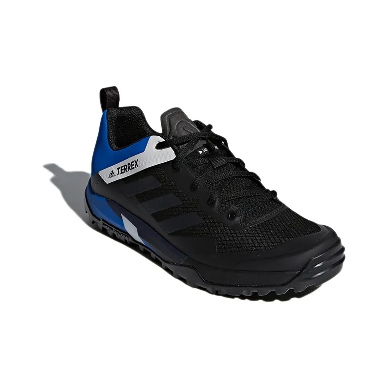 Adidas Terrex Trail Cross SL Slip-Resistant Low-Top Trekking Shoes Men's Blue Black-2