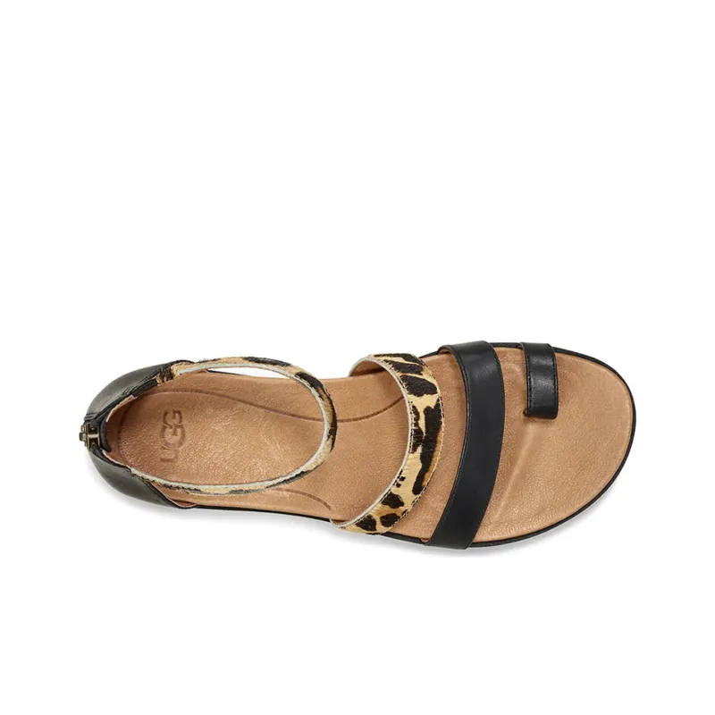 UGG Mina Leopard Sandal Women's-3