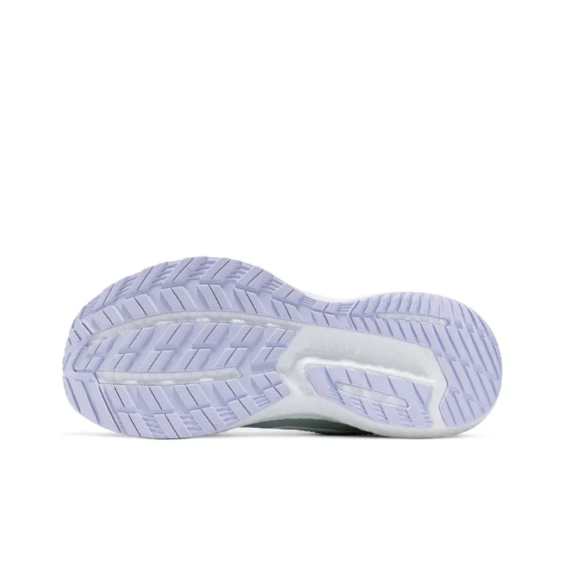 Saucony Triumph 18 Cushioning Anti Slip Wear Resistant Breathability Low Top Running Shoes Women's Light Green White-8