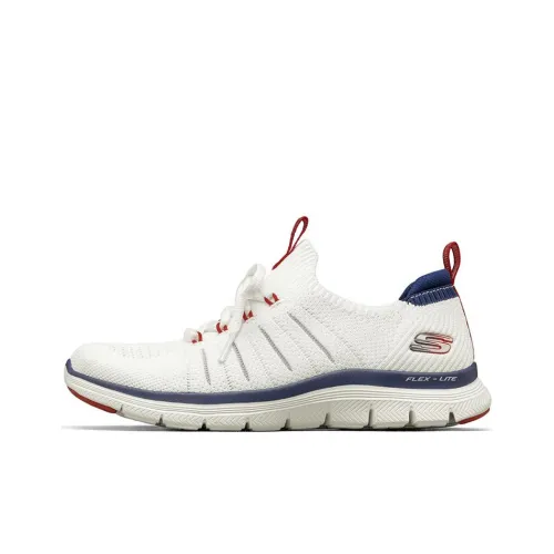 Skechers Flex Appeal 4.0 Running Shoes Women's Low-Top White/Blue