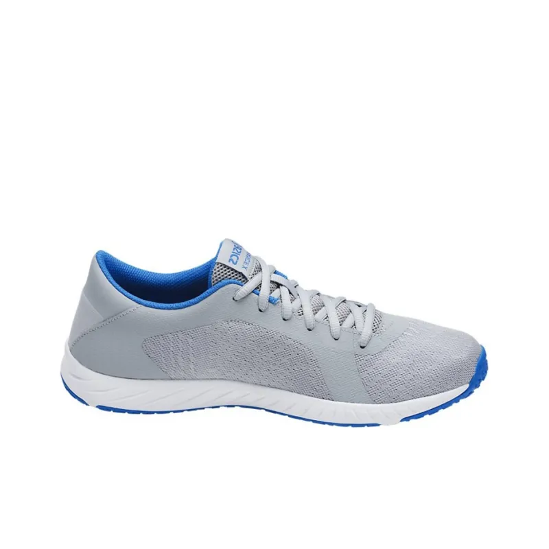 Asics Defiance X Anti-Slip And Wear-Resistant Breathable Low-Top Running Shoes Men's Gray Blue-1