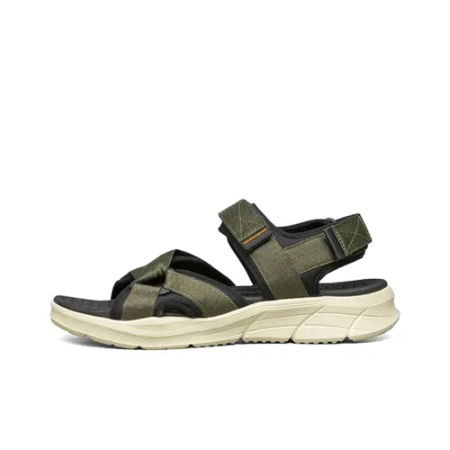 Skechers Casual Beach Sandals Men Olive/Black