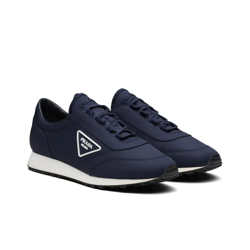 PRADA Low Top Casual Shoes Men's Blue-1