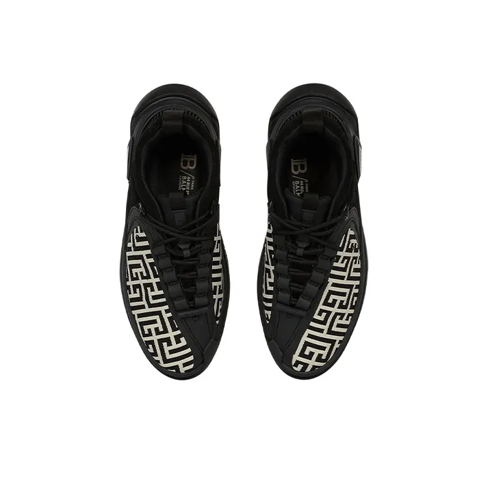 BALMAIN B Runner Low Top Casual Shoes Men's Black-2