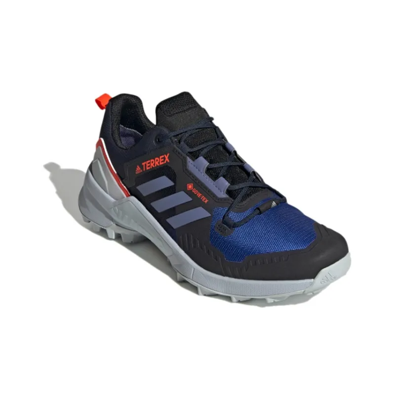 Adidas Terrex Swift R3 Gore-Te Wear-Resistant Low-Top Outdoor Boots Unisex Black Blue-2