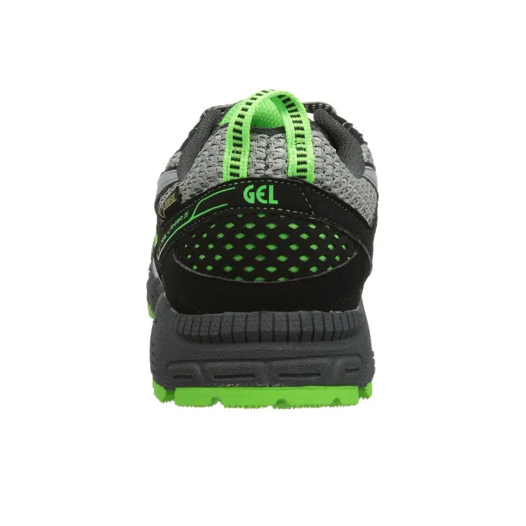 Asics Anti-Slip Wear-Resistant Low-Top Sports Running Shoes Men's Gray Green-3