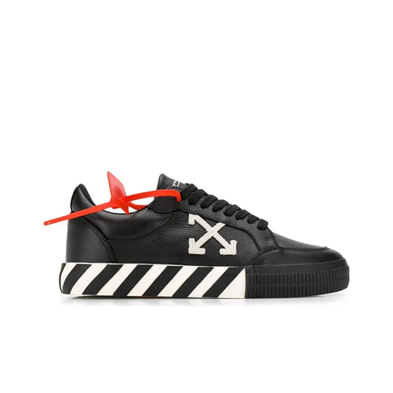 OFF WHITE Vulcanized Low 'Black White'-1