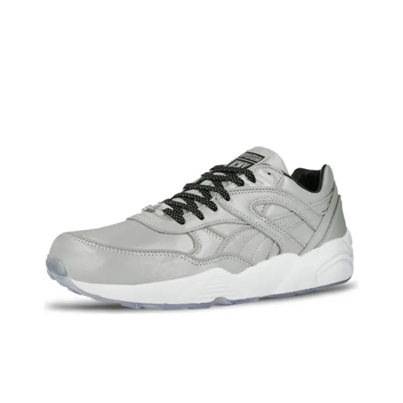 PUMA R698 Trinomic 3M Low-Top Casual Shoes Men's Gray-2