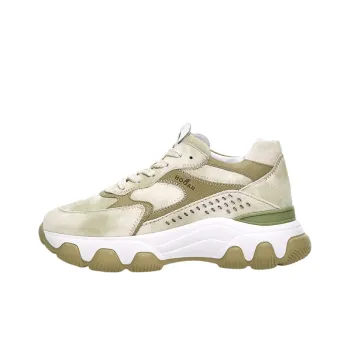 HOGAN Hyperactive Casual Shoes Women's Low-Top Green