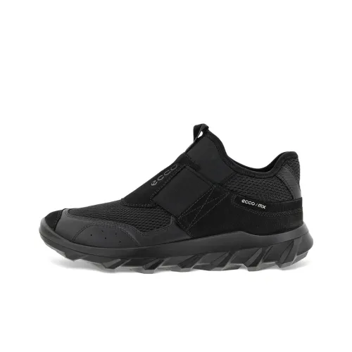 Ecco M Abrasion Resistant Low Top Running Shoes Men's Black Comfortable