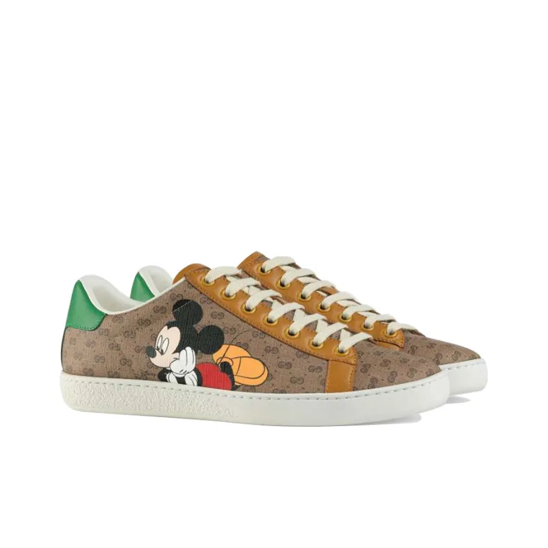GUCCI Disney X GUCCI Women's Ace 'Mickey Mouse Ebony' Women's-1