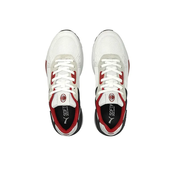 PUMA Graviton Pro Cushioning Anti-Slip And Wear-Resistant Low-Top Running Shoes Unisex Black White Red-2