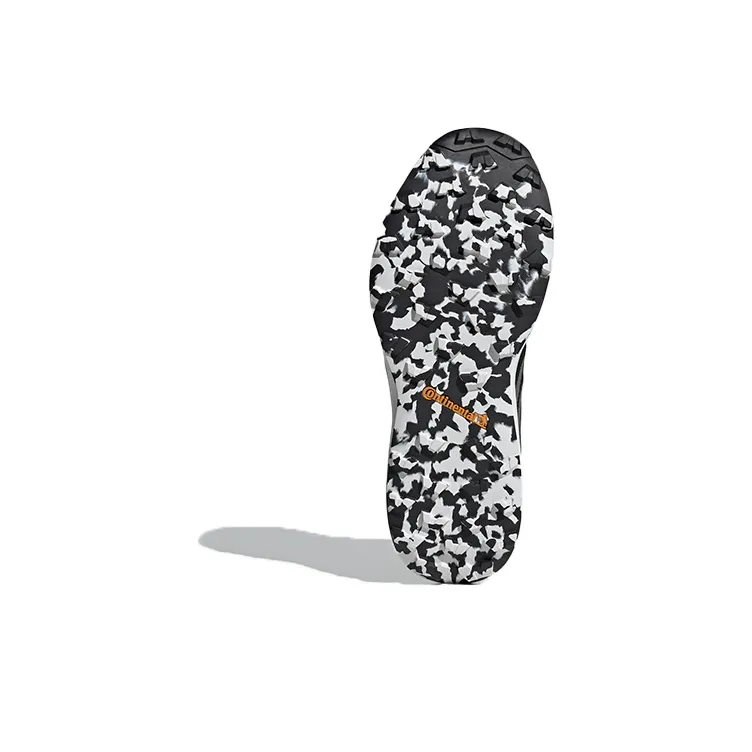 Adidas Terrex Agravic Breathable Low Top Running Shoes Women's Black Orange Green-5