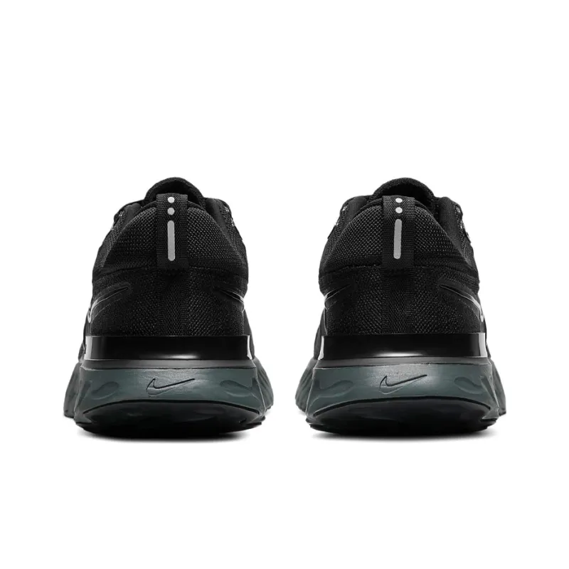Nike React Infinity Run Flyknit 2 Black Iron Grey-4