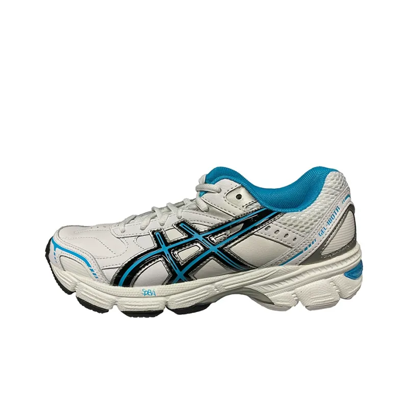 Asics Gel-180TR Wear-Resistant Low-Top Running Shoes Women's White Blue-0