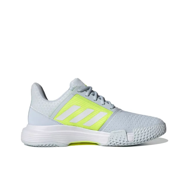 Adidas CourtJam Bounce 'Halo Blue Solar Yellow' Women's-1