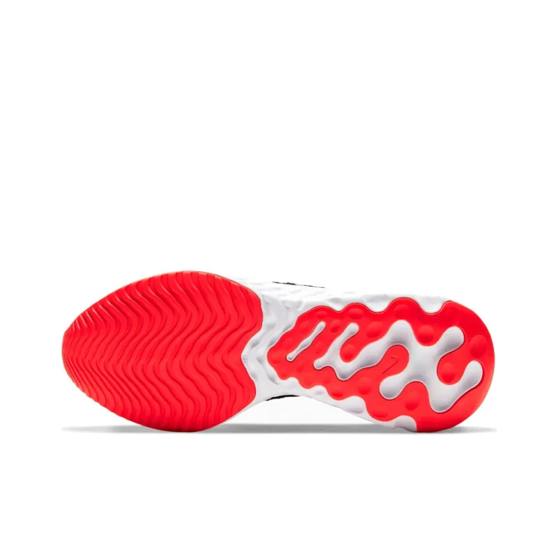 Nike React Phantom Run Flyknit 2 Black Bright Crimson-5