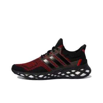 Adidas Ultra Boost Web Dna Core Black Vivid Red