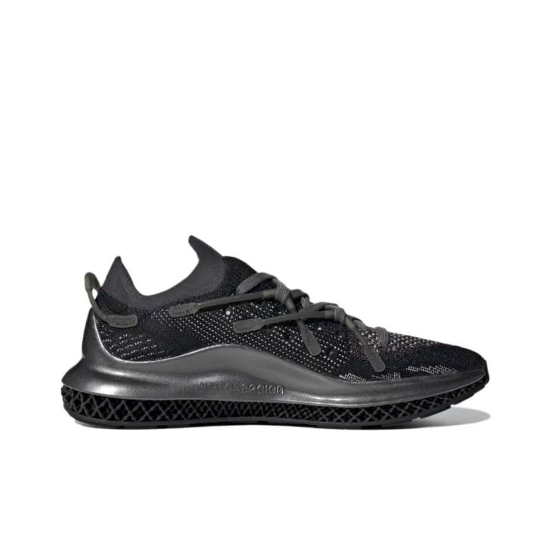Adidas 4D Fusio Black Silver Metallic-1