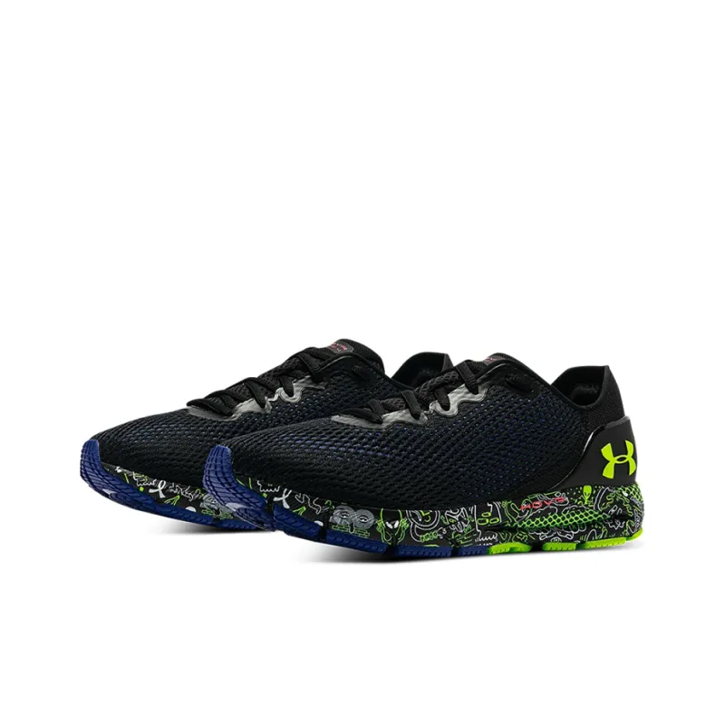 Under Armour Hovr Sonic 4 FnRn Cn Sports Shoes Black/Green Women's-2