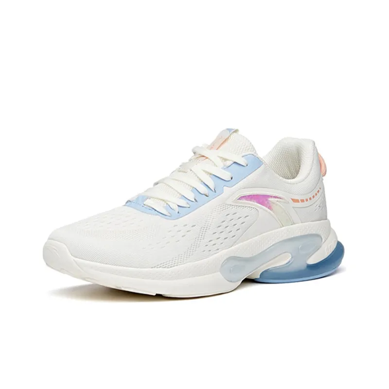 Anta Running Collection Low Top Running Shoes Women's White Blue-2