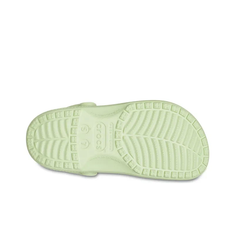 Crocs Classic Crocs Beach Unisex Gray Green Sandals-5